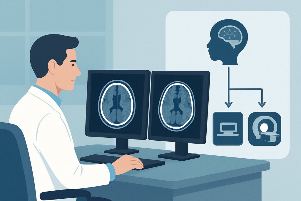 Should You Order MRI or CT for Subacute Head Trauma in a Child with Cognitive Changes?