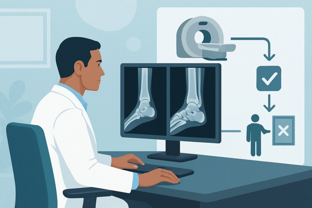 Should You Order Stress Views for Ankle Trauma with Negative X-Rays and Suspected Ligament Injury?