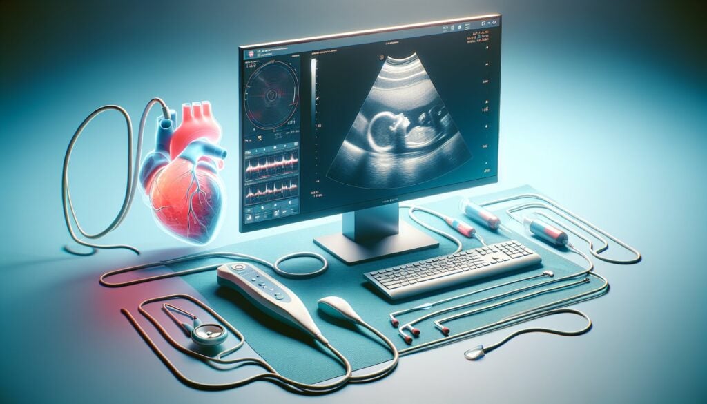 Heart health and ultrasound diagnostics at GigHz medical imaging center.