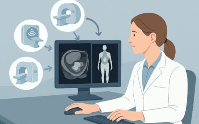 What Imaging Best Assesses Nodal and Distant Metastasis in High-Grade Endometrial Cancer?
