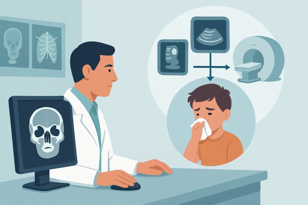 What Imaging Is Best for a Child with Persistent or Recurrent Sinusitis?