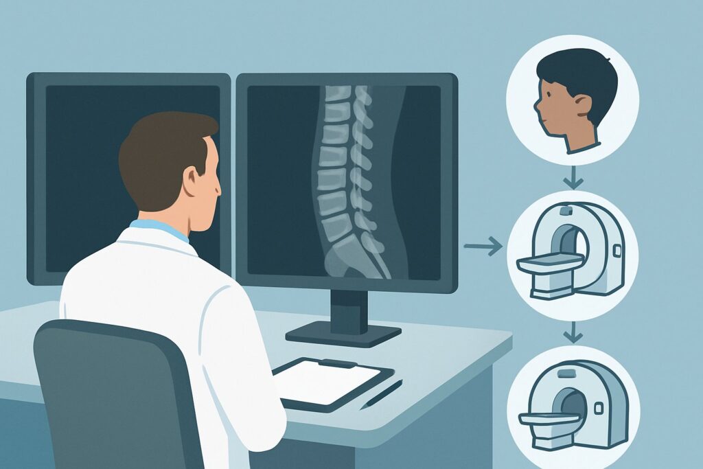 What Imaging Is Best for a Child with Suspected Thoracolumbar Spine Trauma?