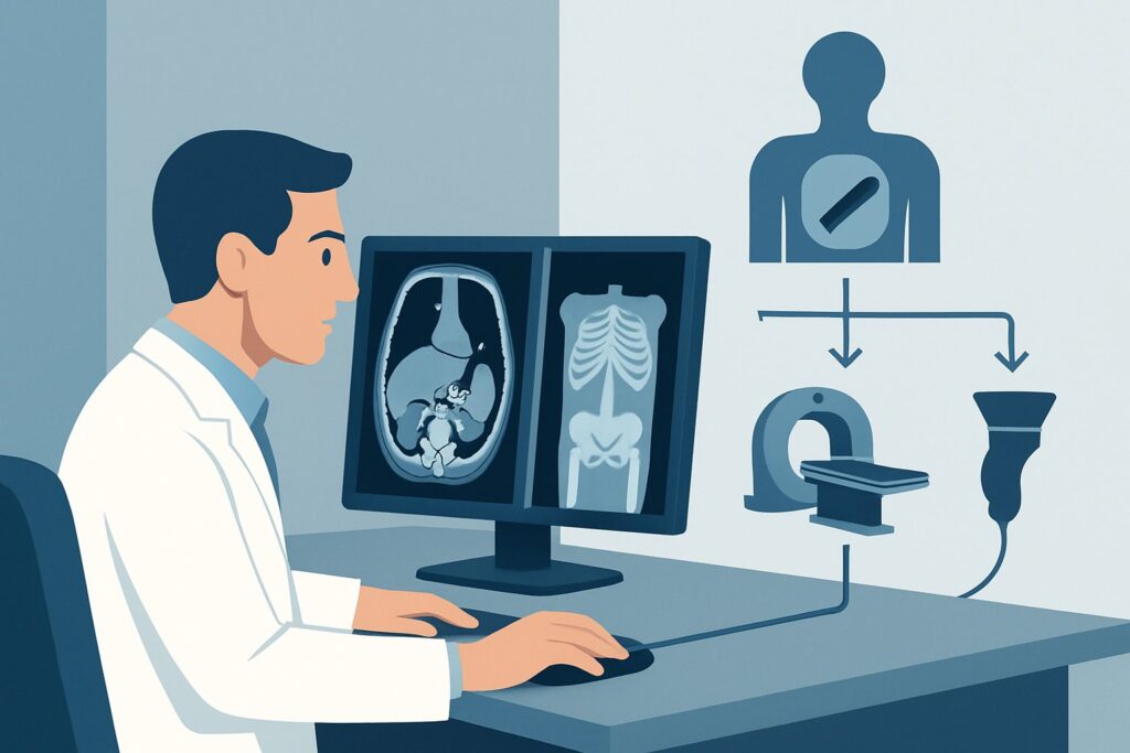 What Imaging Is Best for a Stable Patient with a Ballistic Abdominal Injury?