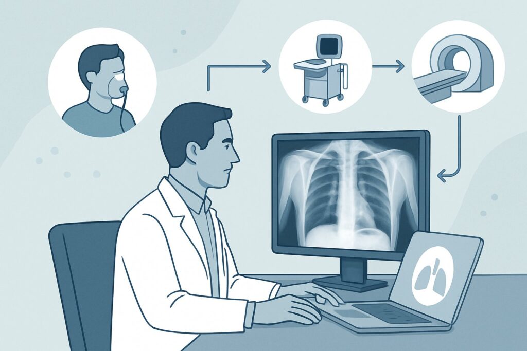 What Imaging Is Best for Acute Respiratory Illness with Concerning Clinical Signs?