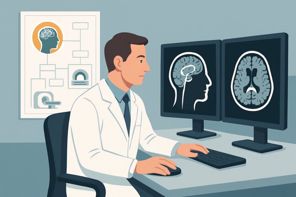 What Imaging Is Best for Acute Vertigo with Central Neurologic Signs?