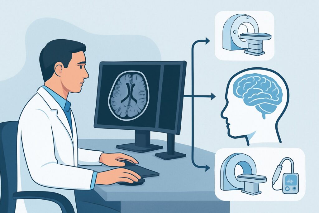 What Imaging Is Best for Altered Mental Status in a Patient with Known Brain Pathology?