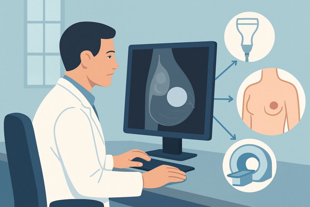 What Imaging Is Best for Axillary Adenopathy with Silicone Implants?