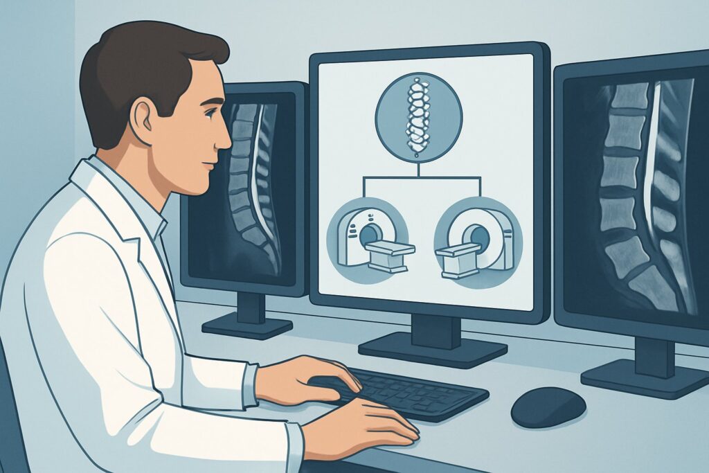 What Imaging Is Best for AxSpA Follow-Up? An ACR-Guided Workflow