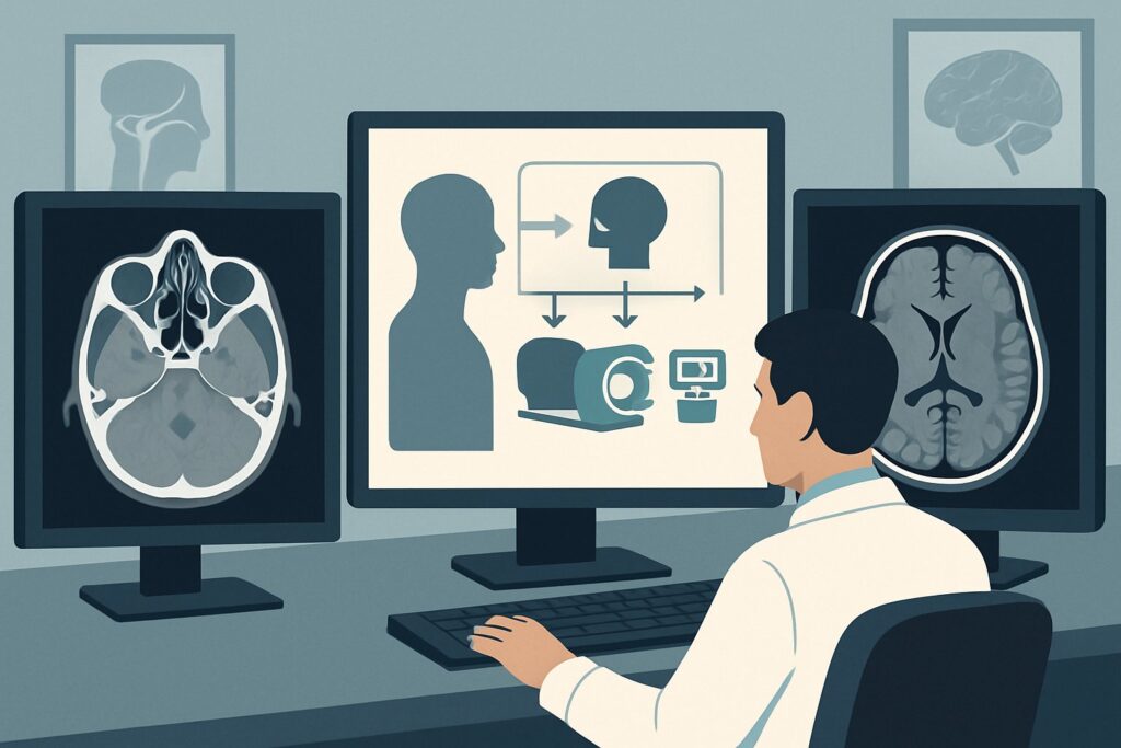 What Imaging Is Best for Surveillance of Treated Paranasal Sinus Cancer?