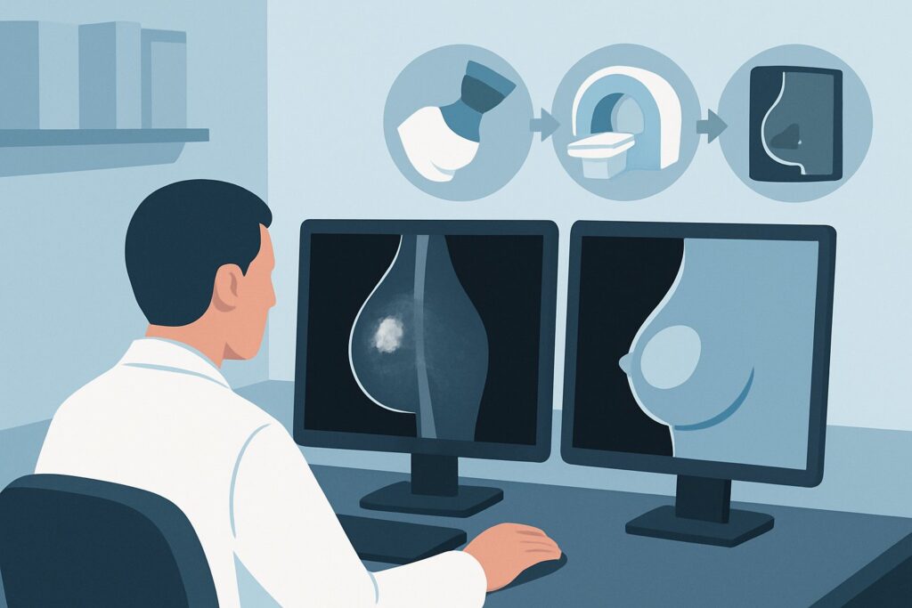 What Imaging Is Next for a Palpable Breast Mass with a Benign Mammogram?