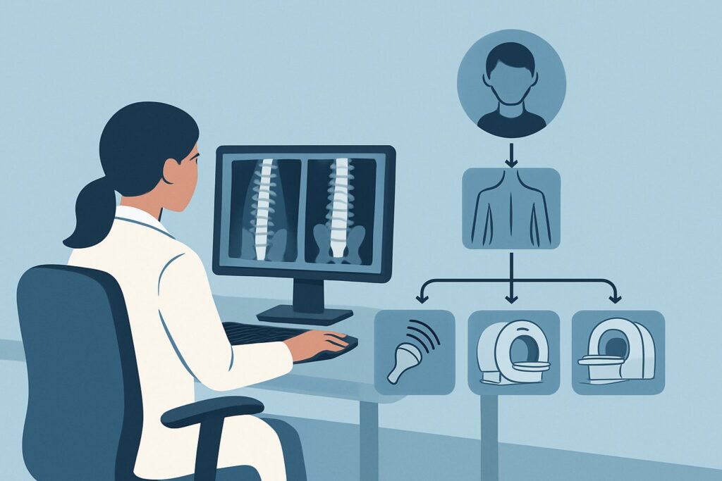 What Imaging Should You Order for a Child's Back Pain Without Red Flags?