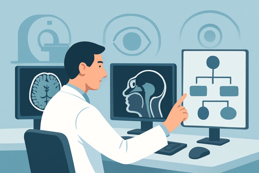What Imaging Should You Order for Acute Vision Loss with Suspected Infection?