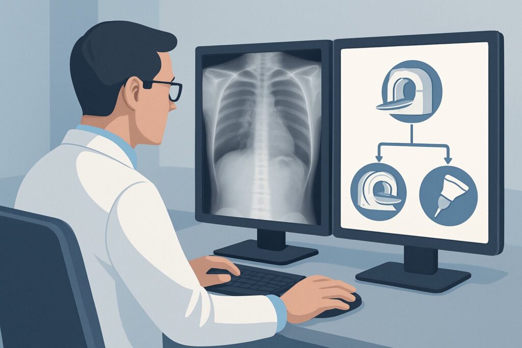 What Imaging Should You Order for Suspected Chest Wall Infection After a Normal X-Ray?