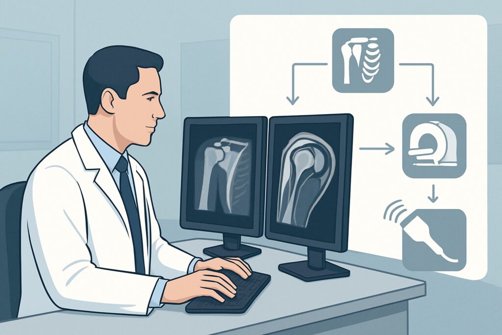 What Imaging Should You Order for Suspected Occult Shoulder Fracture After Negative X-Rays?