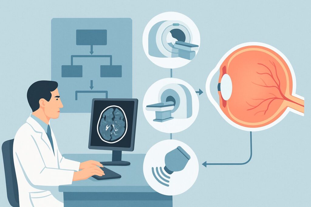 What Imaging Should You Order for Vision Loss with a Suspected Optic Nerve Abnormality?