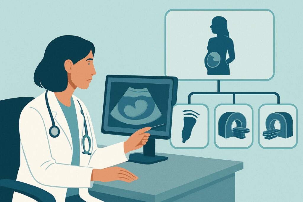 What Initial Imaging Is Best for High-Risk Placenta Accreta Spectrum Disorder?