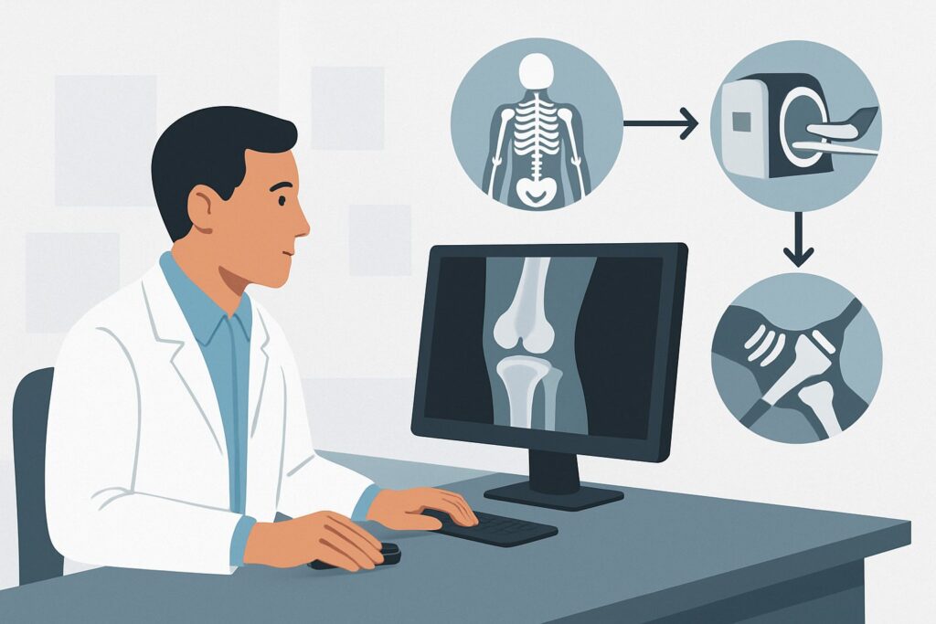 What Initial Imaging Should You Order for Chronic Joint Pain Suspecting Arthritis?