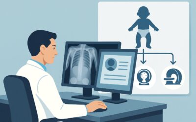 What Is the ACR-Recommended Initial Imaging for Suspected Abuse in an Infant?