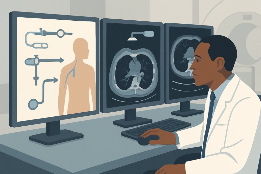 What is the Best Central Venous Access for a CKD Patient Needing Extended IV Infusions?