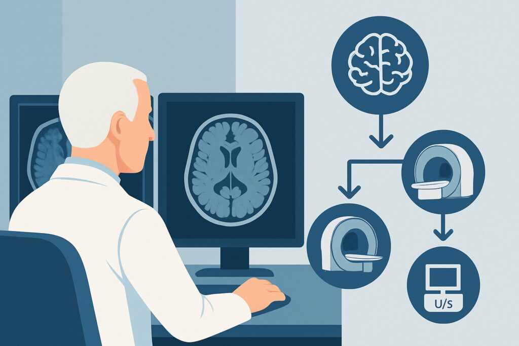 What Is the Best Imaging for a Recent Ischemic Stroke After 24 Hours?