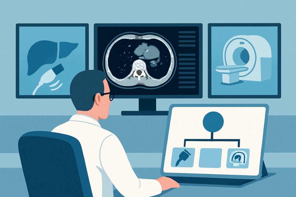 What Is the Best Imaging for a Small Liver Lesion in a Patient with Cancer?