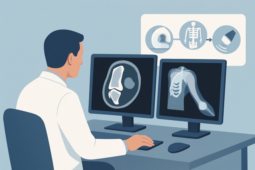What Is the Best Imaging for a Soft Tissue Mass When MRI Is Contraindicated?