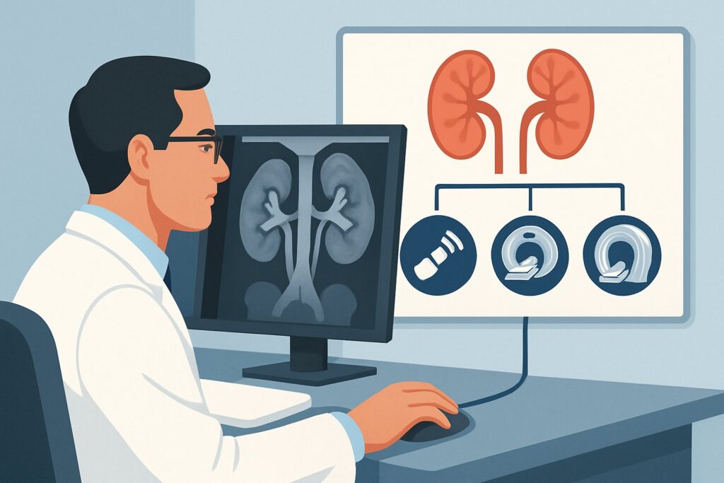 What Is the Best Imaging for Asymptomatic Bilateral Hydronephrosis in Adults?