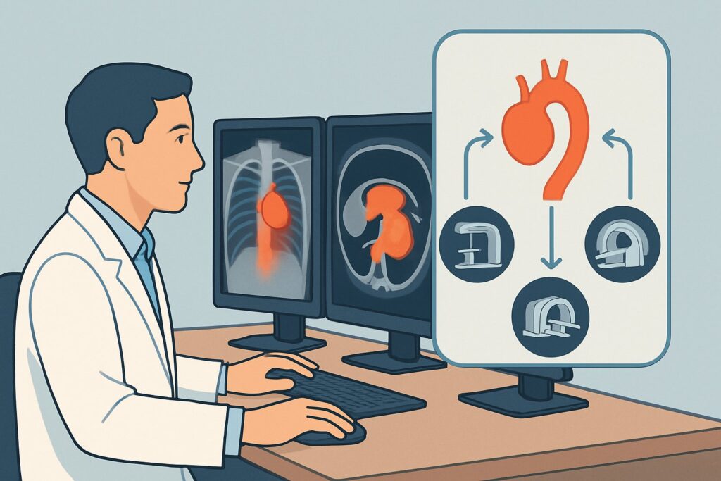 What Is the Best Imaging for Follow-Up of an Unrepaired Thoracic Aortic Aneurysm?