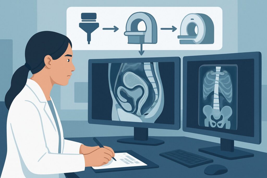 What Is the Best Imaging for Local T-Staging in Pretreatment Cervical Cancer?