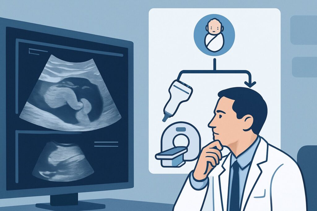 What Is the Best Imaging for Nonbilious Vomiting in an Infant Suspected of Pyloric Stenosis?