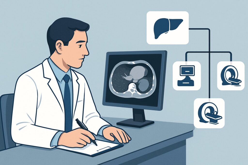 What Is the Best Imaging for Primary Liver Cancer Screening in Adults?