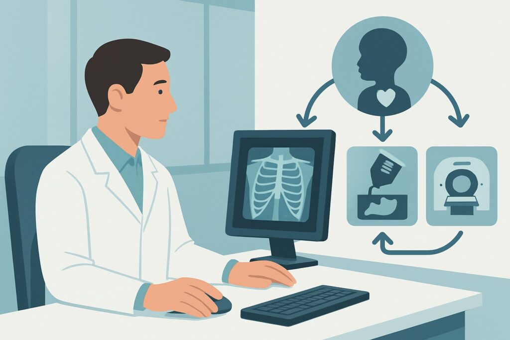 What Is the Best Initial Imaging for a Child with Sickle Cell Disease and Chest Pain?