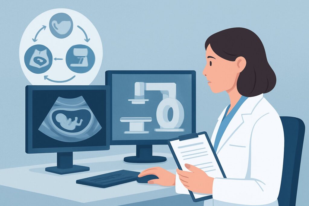 What Is the Best Initial Imaging for Early Postpartum Hemorrhage After a Cesarean Delivery?