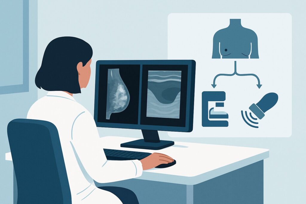 What Is the Best Initial Imaging for Pathologic Nipple Discharge in a 30-39 Year Old?