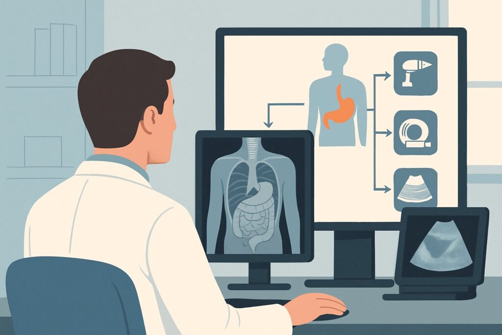 What Is the Best Initial Imaging for Suspected Hiatal Hernia? An ACR-Guided Workflow