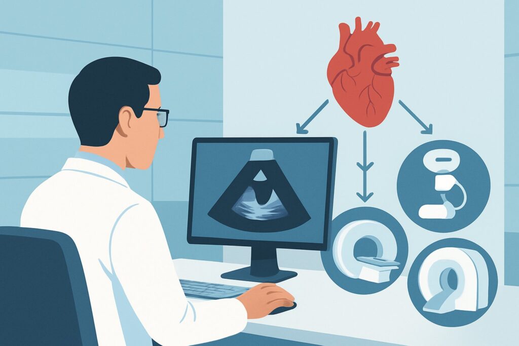 What Is the Best Initial Imaging for Suspected Nonischemic Dilated Cardiomyopathy?