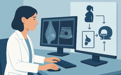 What Is the Best Initial Imaging for Suspicious Nipple Discharge in a Pregnant Patient Under 30?