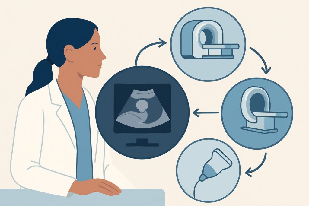 What Is the Best Initial Imaging for the Gravid Cervix in a Low-Risk Patient?