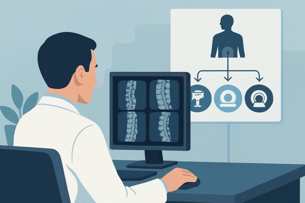 What Is the Best Initial Imaging for Traumatic Lumbosacral Plexopathy?