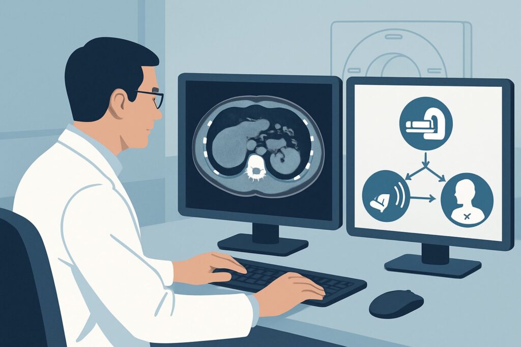 What Is the Best Management for a Large Tubo-Ovarian Abscess on CT?