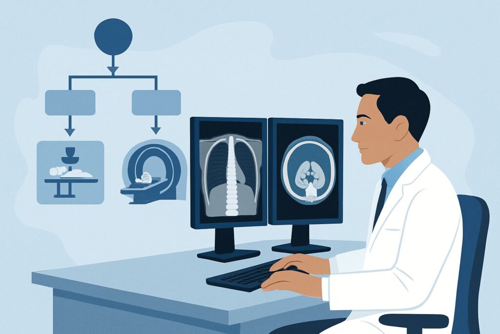 What Is the Initial Imaging for a Child with Fever of Unknown Origin?