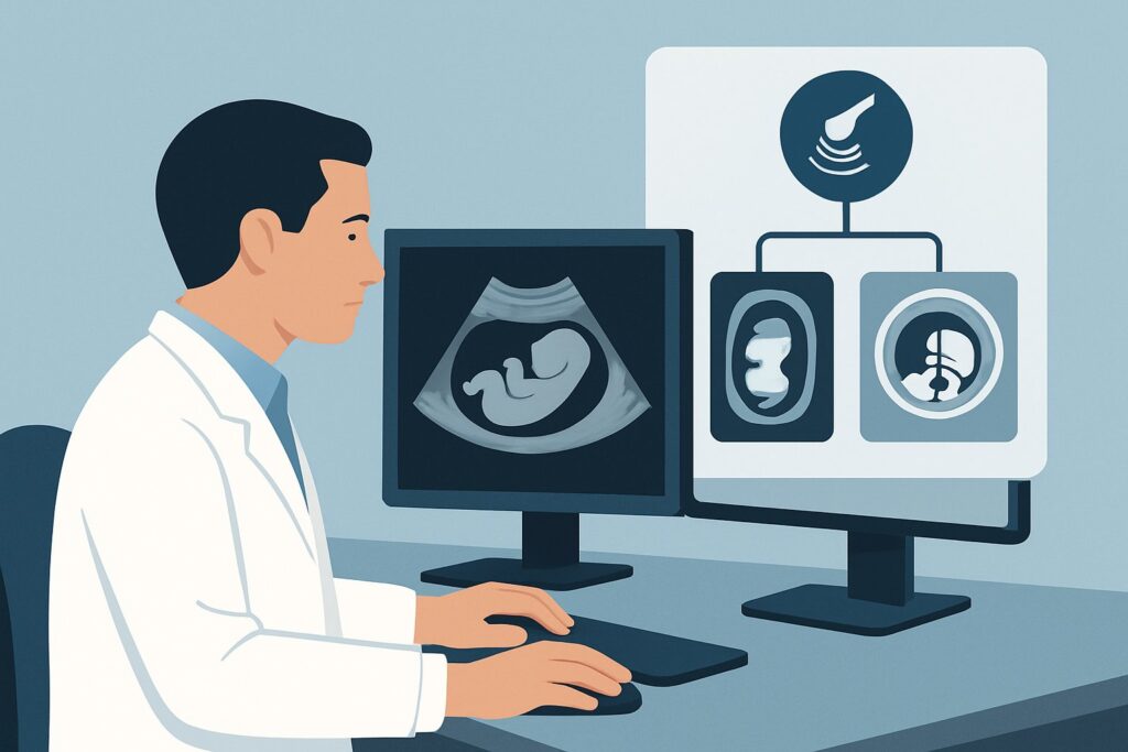 What Is the Initial Imaging for a Patient with Low Risk for Placenta Accreta Spectrum?