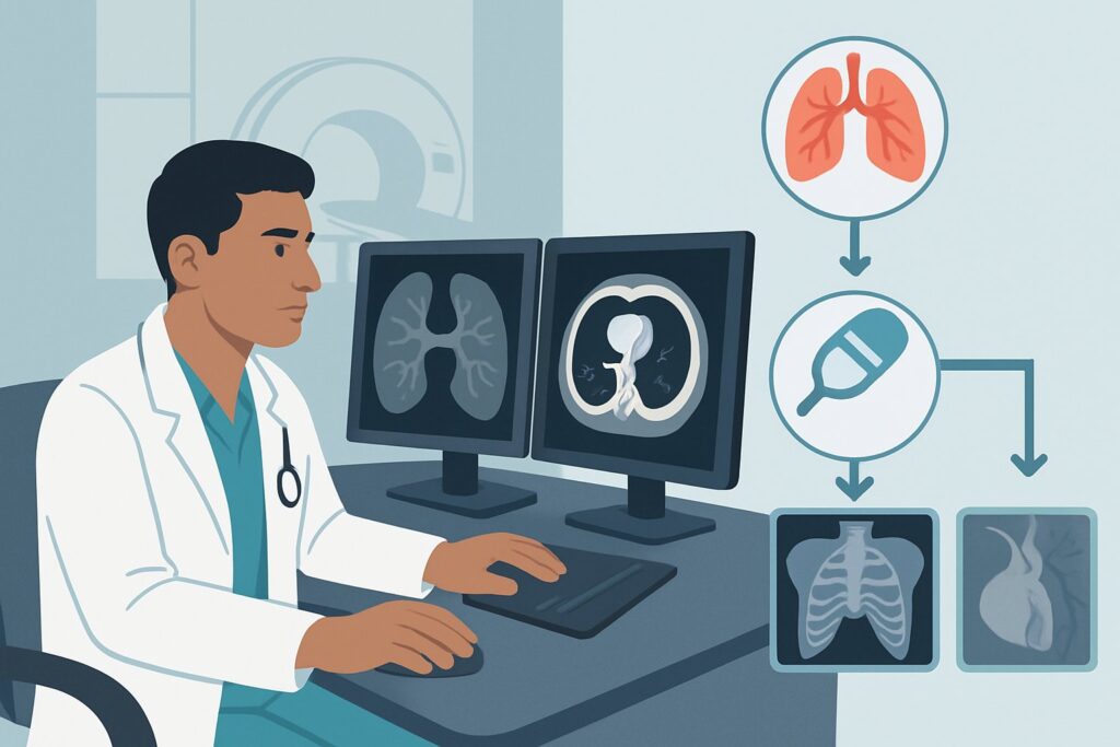 What Is the Initial Therapy for Acute PE with Right Heart Strain but No Hypotension?
