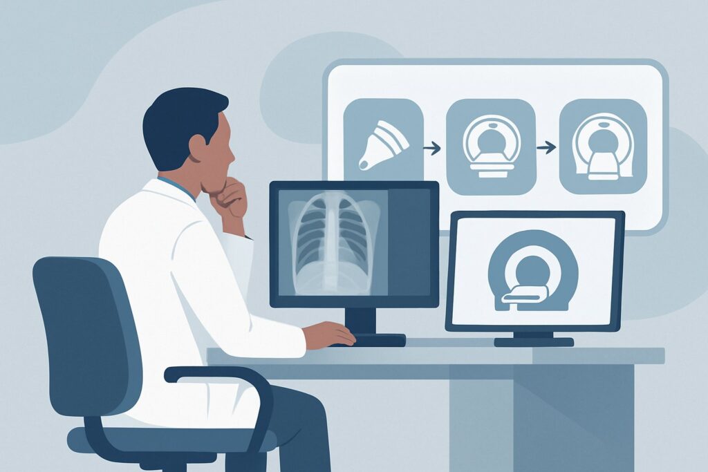 What Is the Next Imaging Step for a Child with Recurrent Nonlocalized Pneumonia?