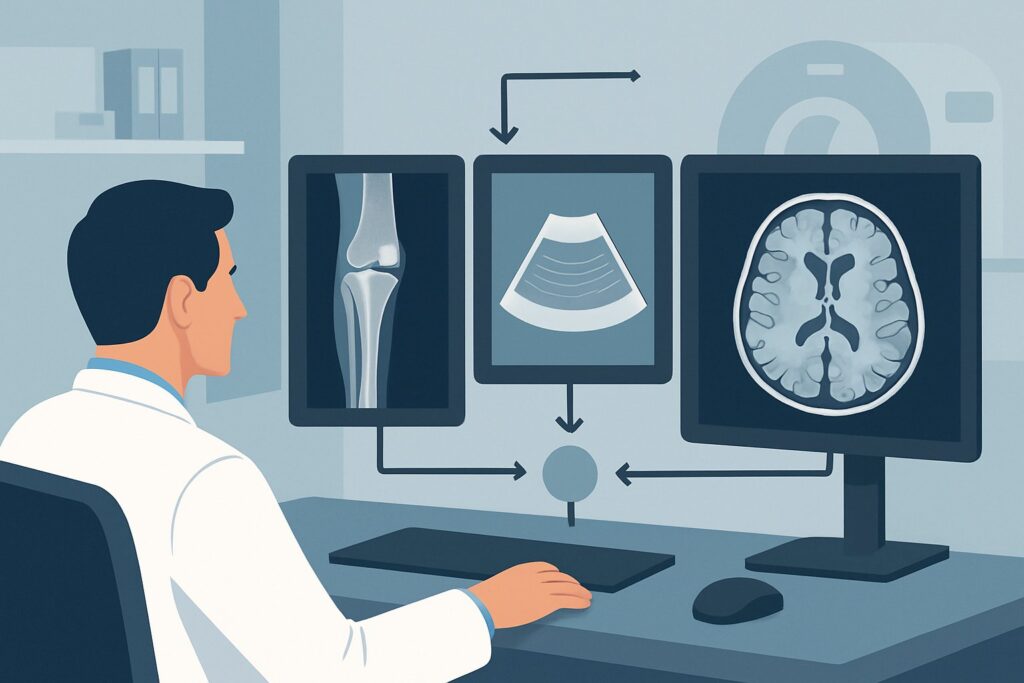 What Is the Next Imaging Study for a Benign-Appearing Bone Lesion on Radiographs?