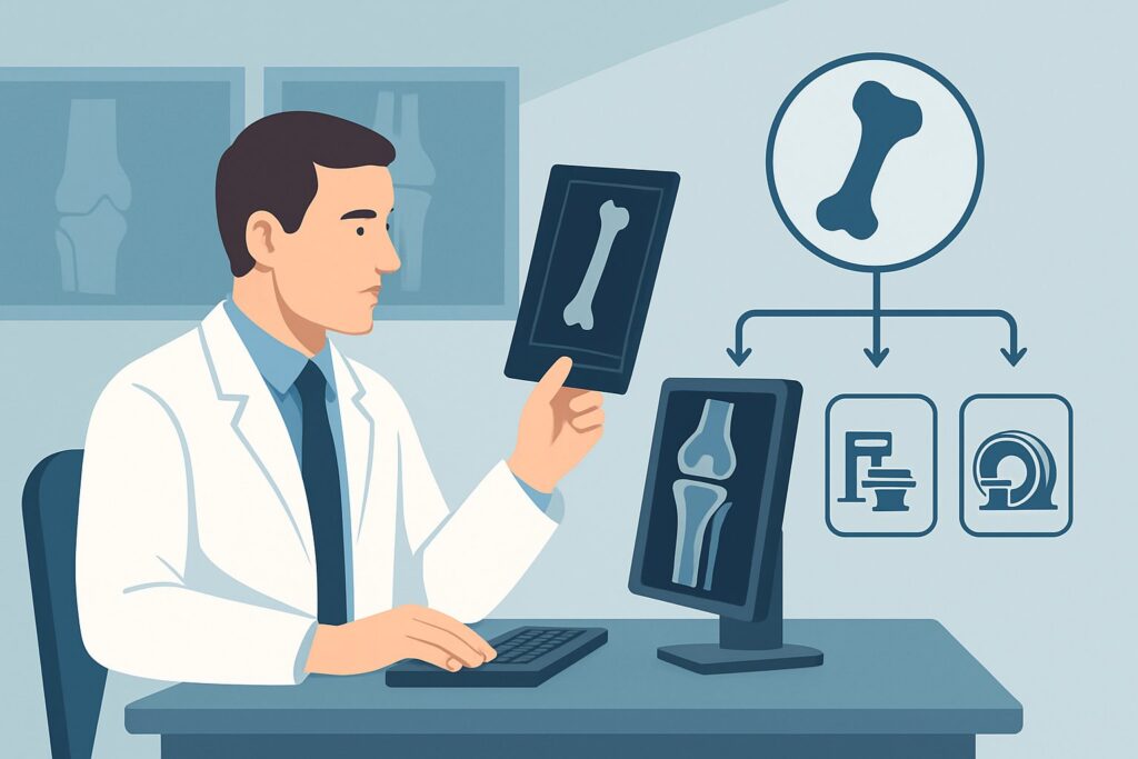 What Is the Right First Imaging Study for a Suspected Primary Bone Tumor?