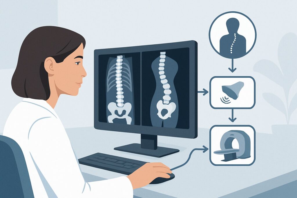 What Is the Right First Imaging Study for Adolescent Idiopathic Scoliosis?