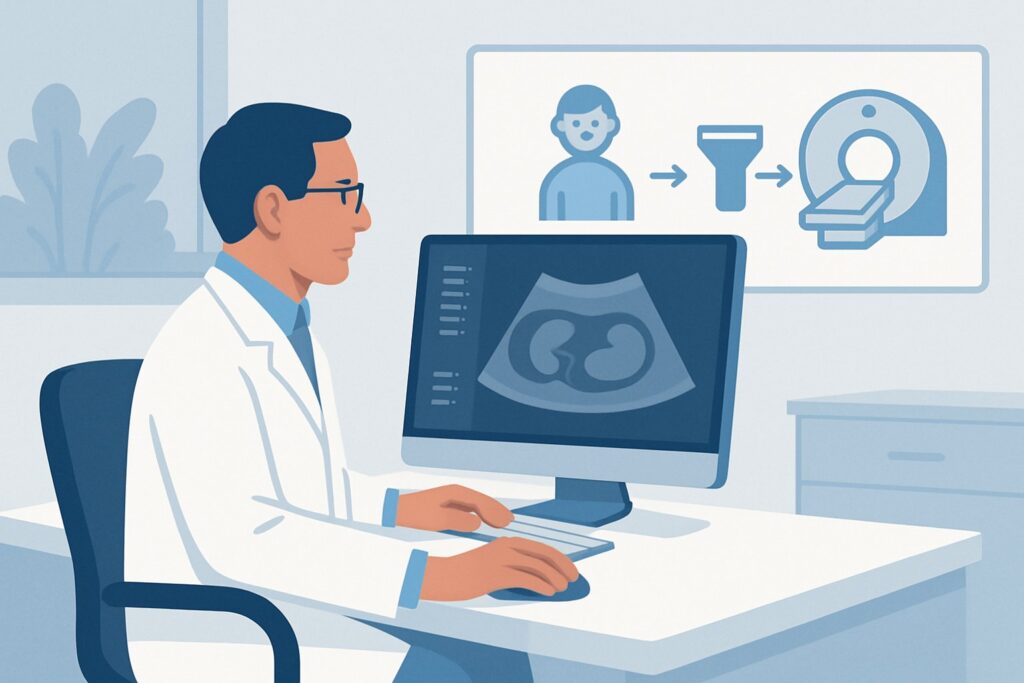 What Is the Right First Imaging Study for Atypical or Recurrent Febrile UTIs in Children?