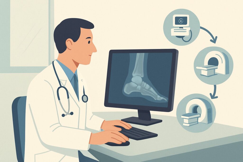 What Is the Right First Imaging Study for Chronic Ankle Pain?