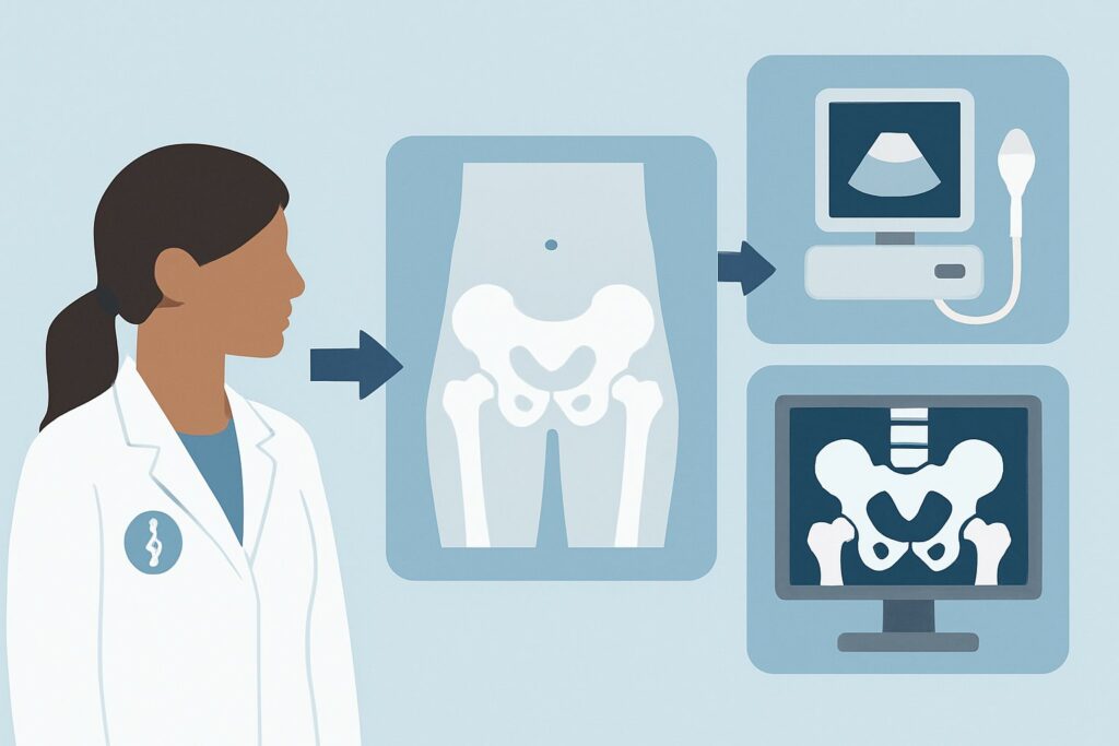 What Is the Right First Imaging Study for Suspected DDH After 6 Months of Age?